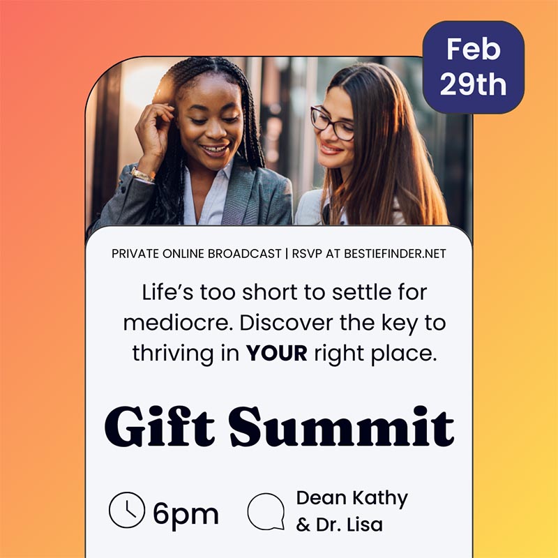 February 2024 Gift Summit flyer